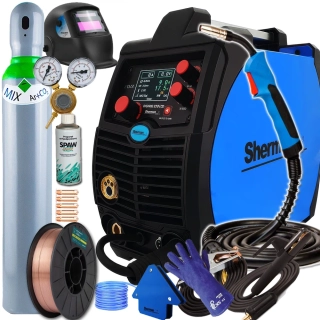 Sherman DIGIMIG 220LCD SYNERGIC- zváračka Co2 SET Zapoj a Zváraj